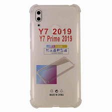 Клип-кейс Huawei Y7 (2019)/ Y7 Prime (2019) Силикон-2 прозрачный