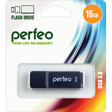 USB 3.0 Perfeo 16Gb C12 Black