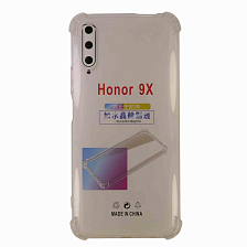 Клип-кейс Honor 9X/ 9X Pro Силикон-2 прозрачный