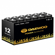 Daewoo LR03 Power Alkaline (Коробка 12 шт.)