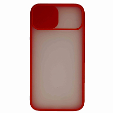 Клип-кейс iPhone 11 Pro Max Окно, прозрачный, красный