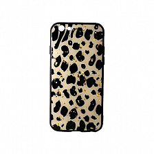 Клип-кейс iPhone XS MAX с принтом Леопард