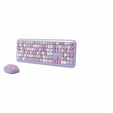 Набор беспроводная клавиатура + мышь Smartbuy, фиолетовый