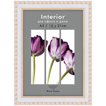 Фоторамка 15х21 пластиковая Interior Office 981 Молоко