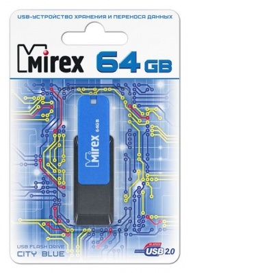 Mirex 64Gb CITY BLUE