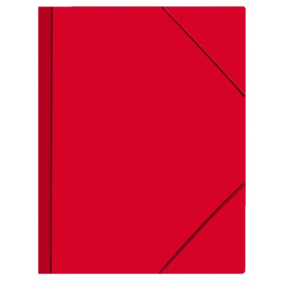 Папка на резинке A4 Attomex 450мкм, красный