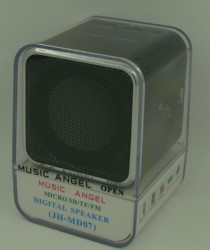 MD06 Колонка microSD/FM, черный