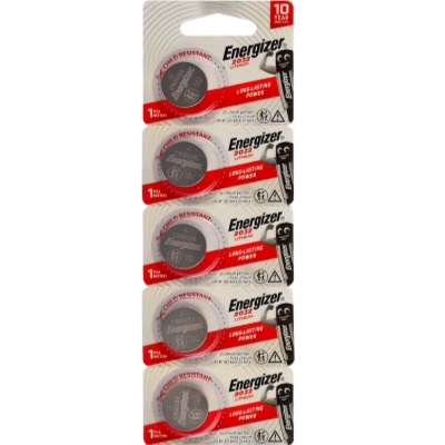 Energizer CR2032 (Блистер 5 шт.)