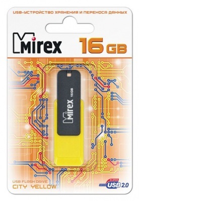Mirex 16Gb CITY YELLOW