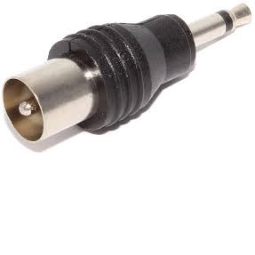 Переходник TV штекер - 3.5 гнездо Rexant