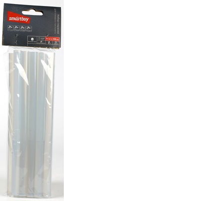 Стержни клеевые для пистолета Smartbuy tools, D=11.2мм x 200мм, EVA, прозрачные, 10 шт