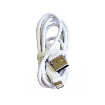 hoco C11 USB вилка - iPhone (Lightning) вилка, 2.4A, белый, 1м (Без упаковки)