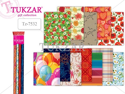 Подарочная бумага с рисунками 70*100см