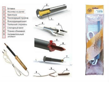 Паяльник Термолюкс ЭПСН-03-40Вт, 220V, дерево