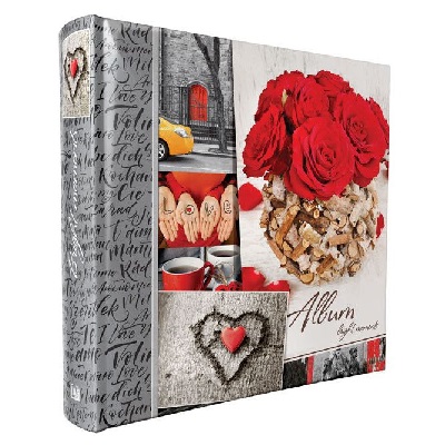 Фотоальбом Image Art, 10х15, 200 фото, Любовь (книжный переплет)
