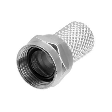Разъем F для RG6 с резиновым уплотнителем SELENGA 