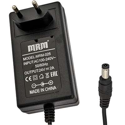 Блок питания 24V/2A MRM-025, 5.5x2.5