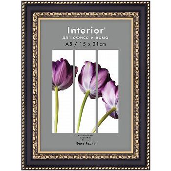 Фоторамка 15х21 пластиковая Interior Office 789 Черный