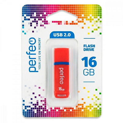 Perfeo 16Gb C11 Red