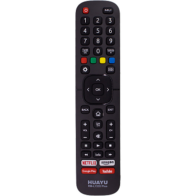 Универсальный пульт HISENSE (DEXP, DNS, PBOX) RM-L1335 Plus (HUAYU) 