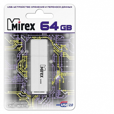 Mirex 64Gb LINE WHITE