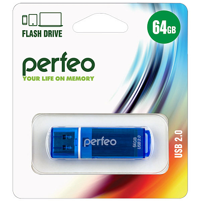 Perfeo 64Gb C13 Blue