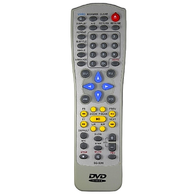 Пульт для DVD Рубин, Rolsen SG-80М RDV 570