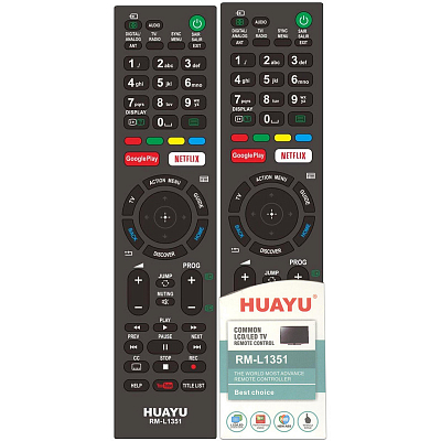 Универсальный пульт SONY RM-L1351 (Google Play, Netflix) (HUAYU) 