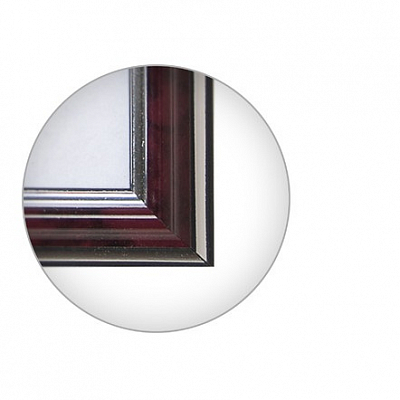 Фоторамка 30х30 пластиковая Зебра 310 Бордо