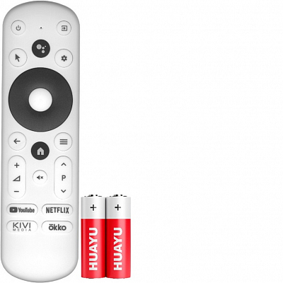 Пульт KIVI RC60, голосовое управление, с батарейками