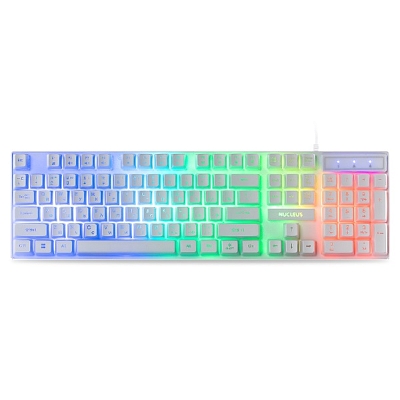 Клавиатура игровая Smartbuy RUSH NUCLEUS 320 USB с подсветкой, белый