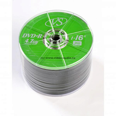 DVD R Bulk VS 4.7Gb 16x  (50 шт.)+