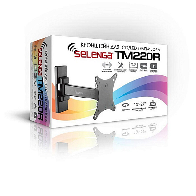 Кронштейн для ТВ (13"-27") SELENGA ТМ-220R