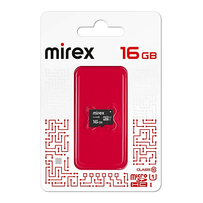 Карта памяти microSD Mirex 16Gb HC (Class 10, UHS-I)