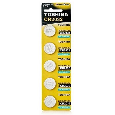 Toshiba CR2032 (Блистер 5 шт.)