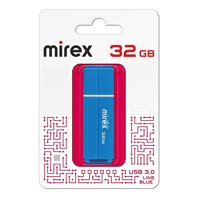 USB 3.0 Mirex 32Gb LINE BLUE