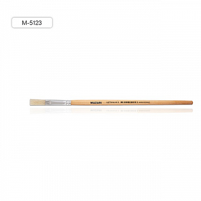 Кисть MAZARI щетина №8, плоская