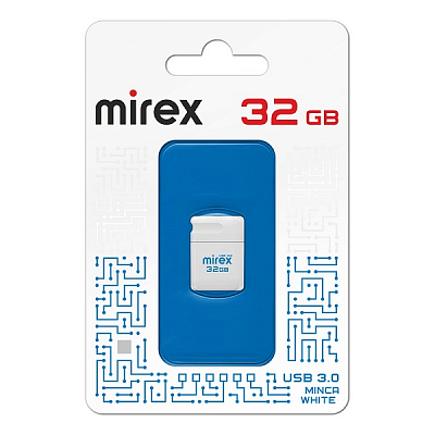 USB 3.0 Mirex 32Gb MINCA WHITE
