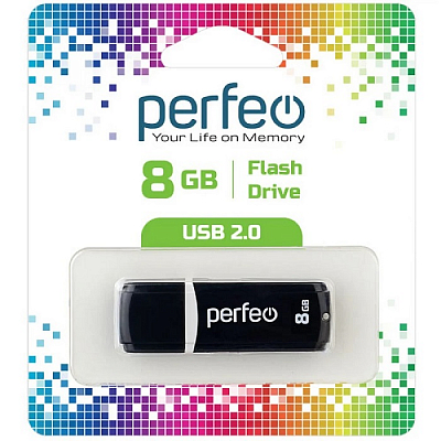 Perfeo 8Gb C02 Black