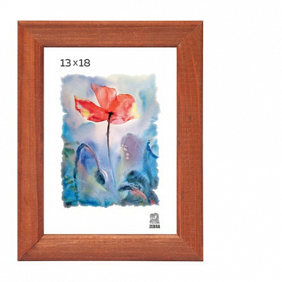 Фоторамка 13х18 деревянная Зебра 2501 Мокко