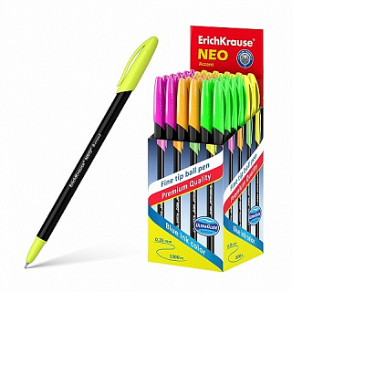 Ручка шариковая ErichKrause Neo Accent, цвет чернил Синий, 0.7мм (50) 