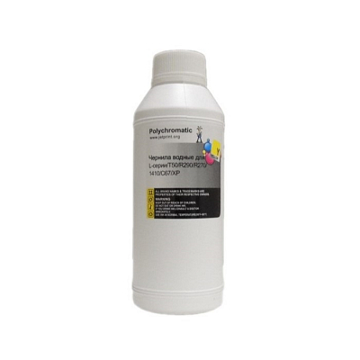 Чернила Polychromatic для EPSON L800/L200/R270/P50/XP/R200/C79/C67, 500 мл, Yellow, водные
