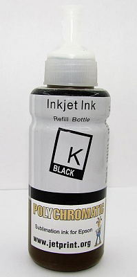 Чернила сублимационные Polychromatic, 100 мл, Black