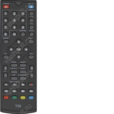 Пульт для World Vision T-36, Т56 