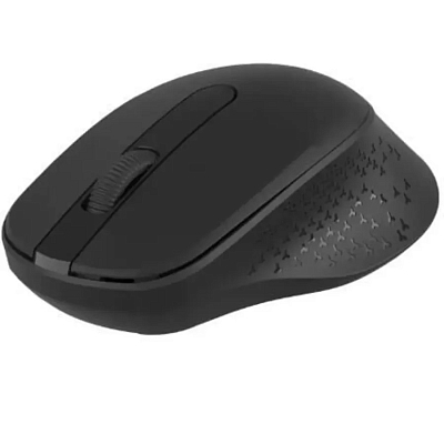 Беспроводная мышь Perfeo DEFI USB, 3 кнопоки, бесшумная, черный