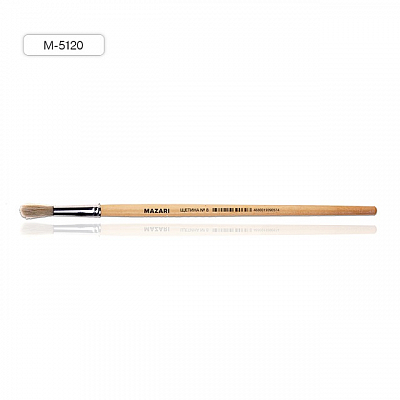 Кисть MAZARI щетина №8, круглая