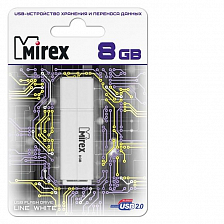 Mirex 8Gb LINE WHITE