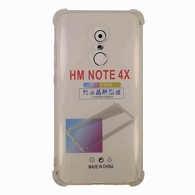 Клип-кейс Xiaomi Redmi Note 4X Силикон-2 прозрачный