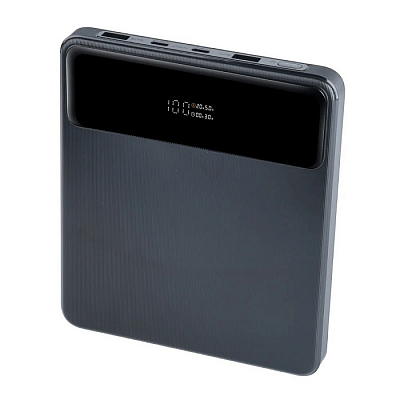 Power bank Perfeo LAPTOP 105W 20000 mAh, LED дисплей, PD + QC 3.0/ 2 Type-C, 2USB/Выход: 5A, max105W