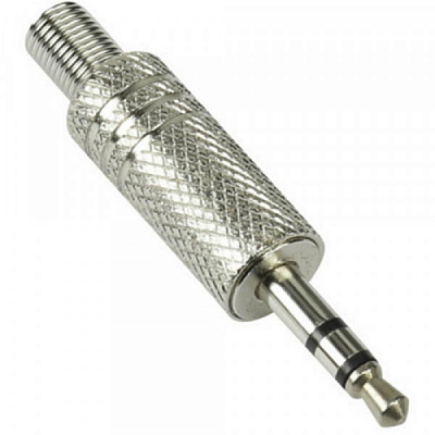 Штекер 3.5 (стерео), металл